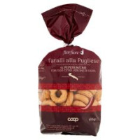 Taralli Alla Pugliese Al Peperoncino Con Olio Extra Vergine Di Oliva 400 G