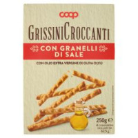 Grissini Croccanti Con Granelli Di Sale 4 X 62,5 G