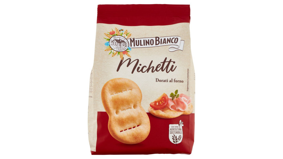 Mulino Bianco Michetti Pani Croccanti Con Farina Sostenibile 295g