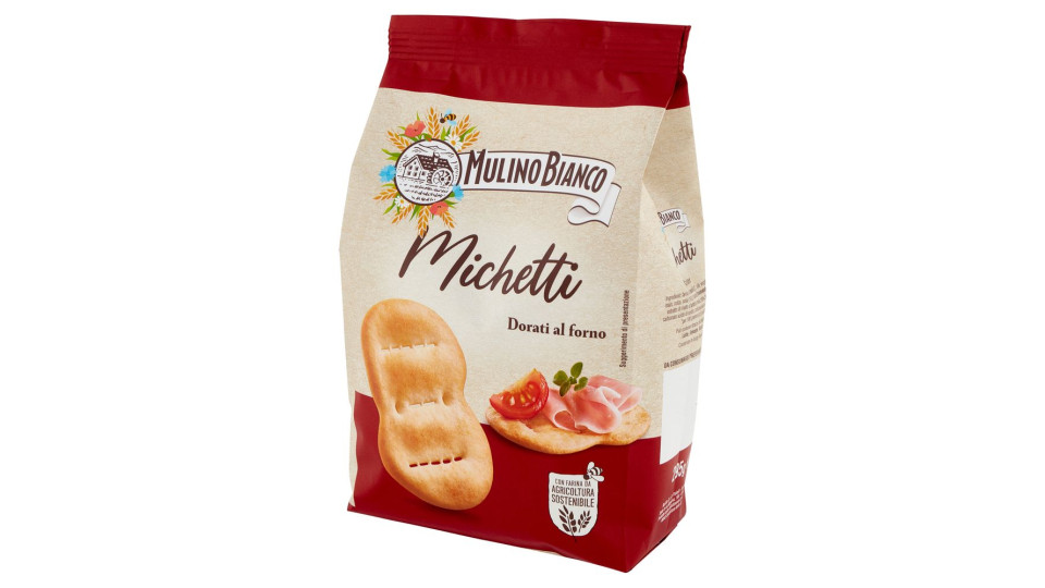 Mulino Bianco Michetti Pani Croccanti Con Farina Sostenibile 295g