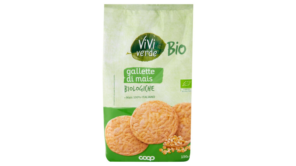 Gallette Di Mais Biologiche 150 G
