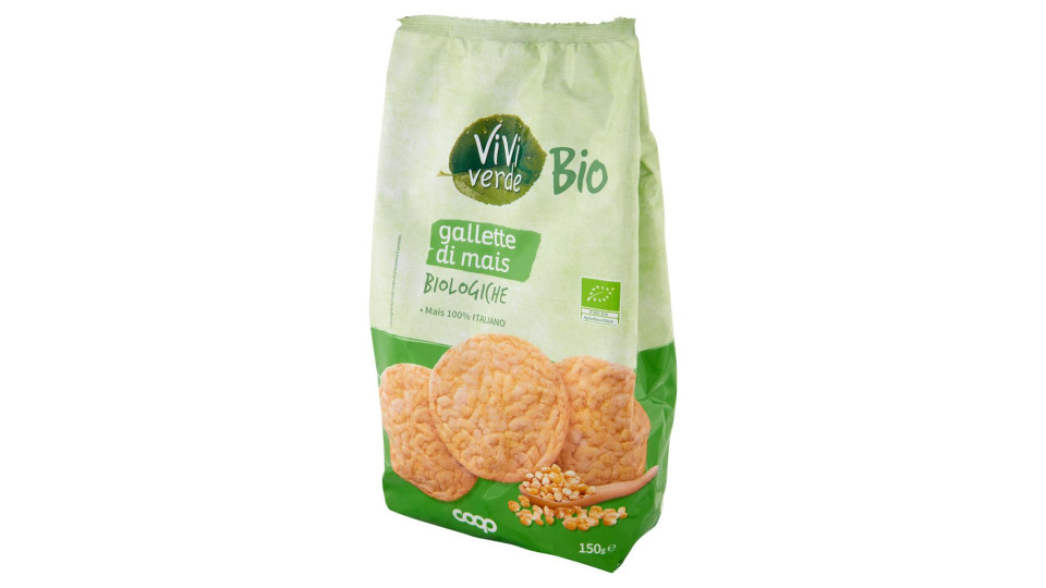 Gallette Di Mais Biologiche 150 G