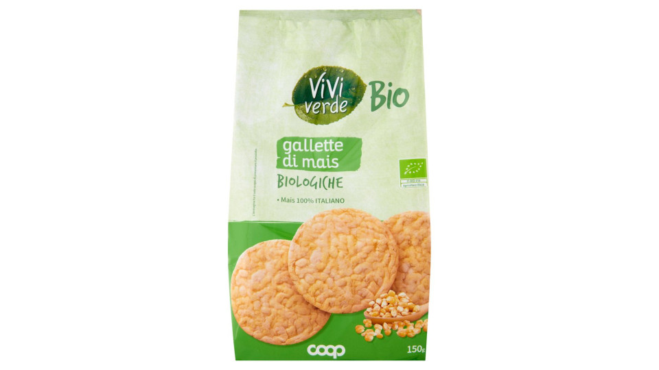 Gallette Di Mais Biologiche 150 G