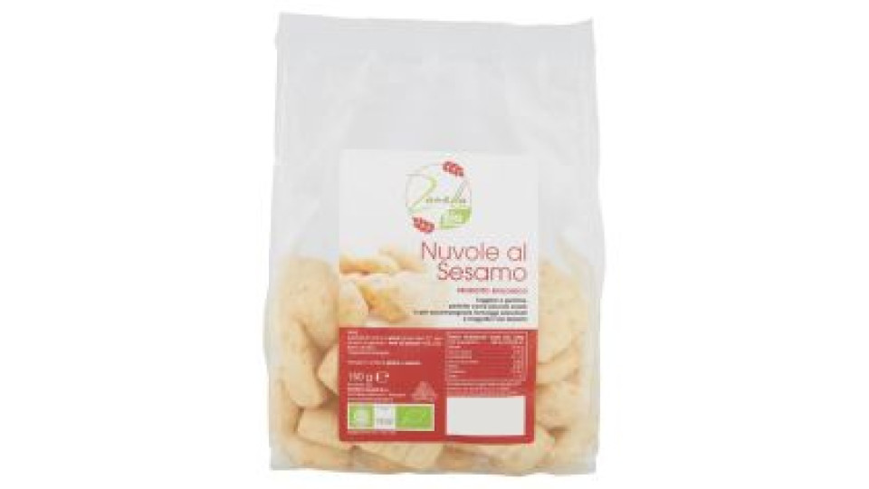 Zanella Bio Nuvole Al Sesamo Prodotto Biologico 150 G