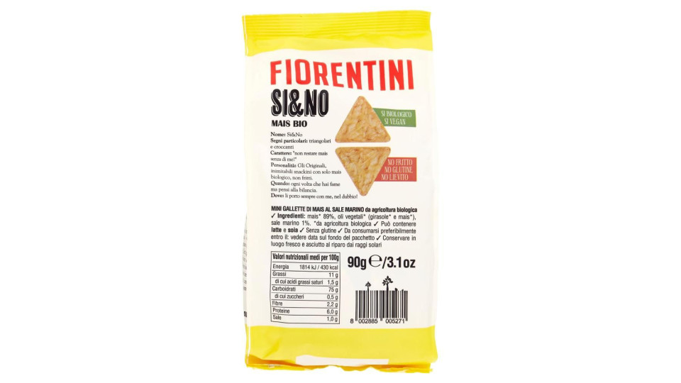Fiorentini Gli Originali Si&no Mais Bio 90 G