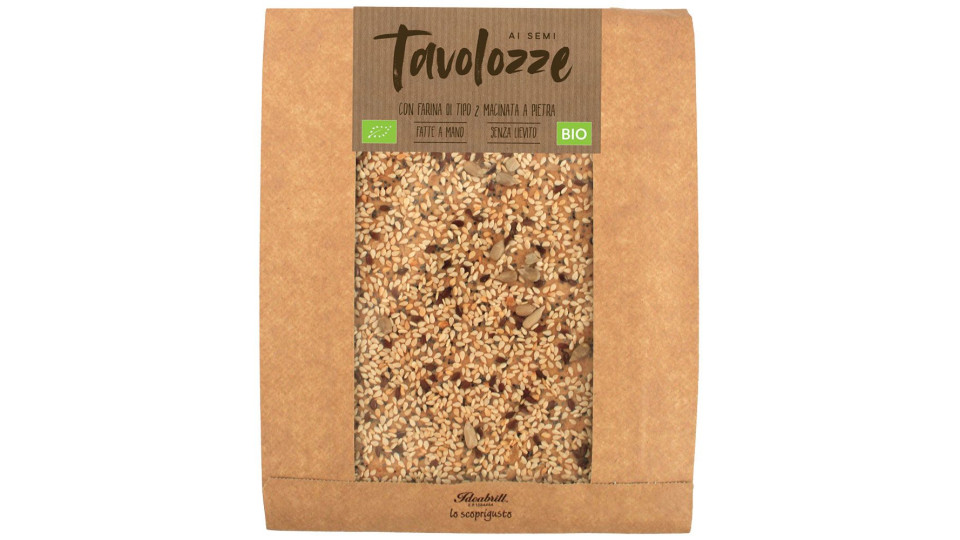 Tavolozze Semi-integrali Ai Semi Bio Quadrì 160 G
