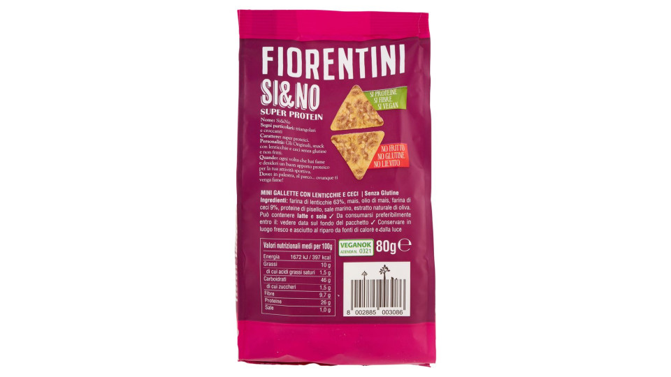 Fiorentini Gli Originali Si&no Super Protein 80 G