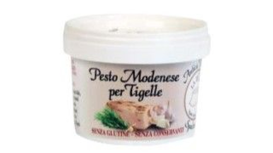 La Zòca Pesto Modenese Tradizionale Per Tigelle Senza Glutine E Conservanti 90g
