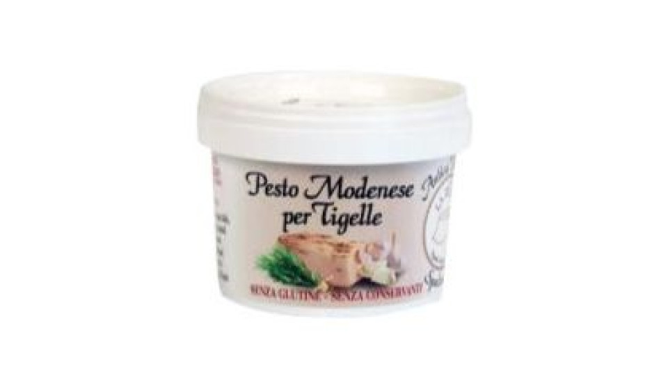 La Zòca Pesto Modenese Tradizionale Per Tigelle Senza Glutine E Conservanti 90g