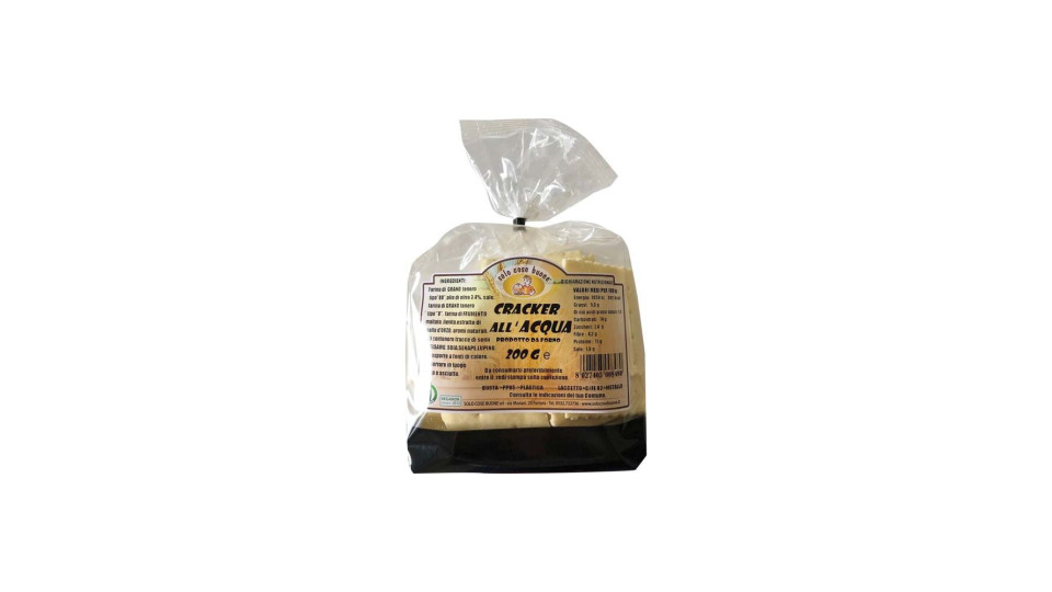 Cracker All'acqua Solo Cose Buone 200 G