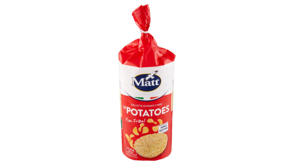 Matt Le Potatoes Gallette Di Patate E Mais 100 G