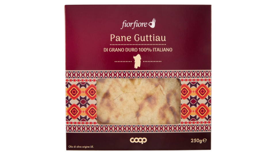 Pane Guttiau Di Grano Duro 100% Italiano 250 G
