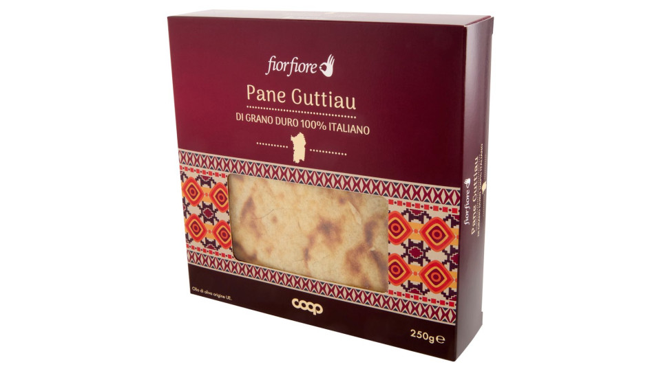 Pane Guttiau Di Grano Duro 100% Italiano 250 G