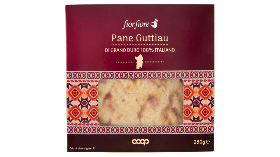 Pane Guttiau Di Grano Duro 100% Italiano 250 G