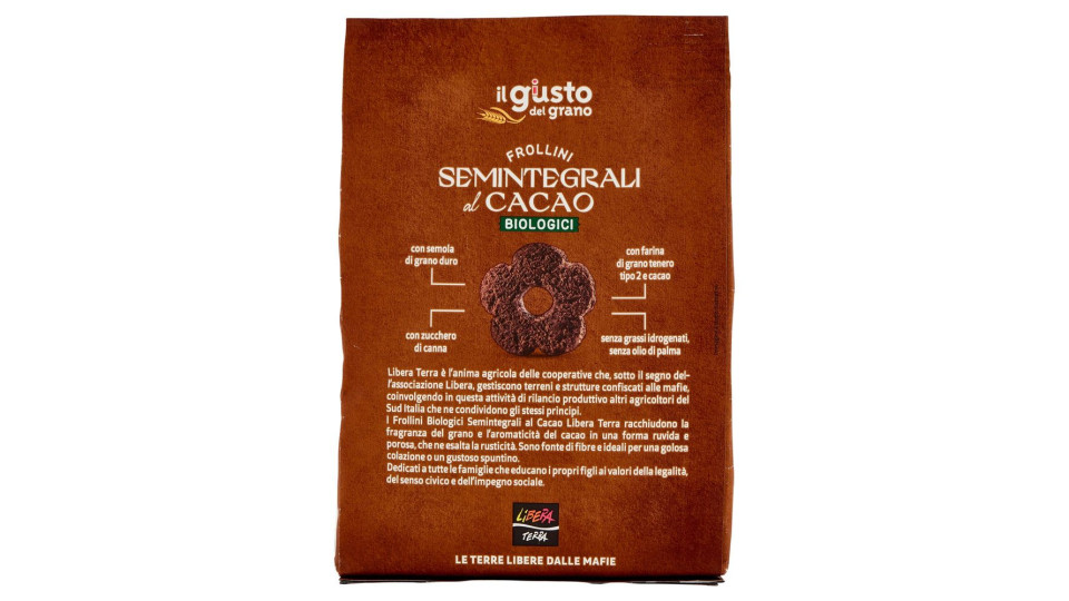 Libera Terra Il Giusto Gusto Del Grano Friselline Di Semola Di Grano Duro Biologiche 250 G