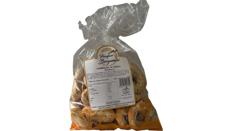 Ciambellina Ferrarese Ai Cereali Panificio Bergamini 300 G