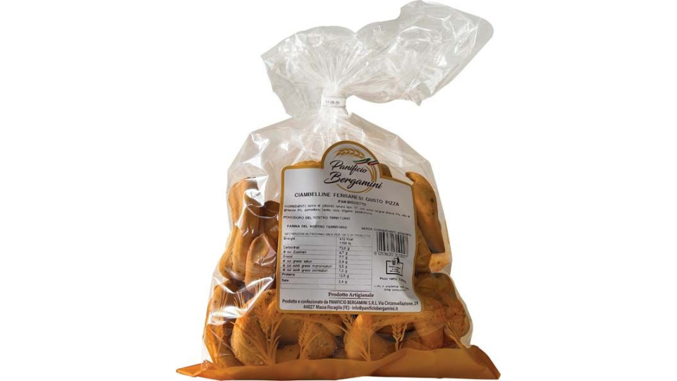 Ciambelline Al Gusto Pizza Panificio Bergamini 300 G