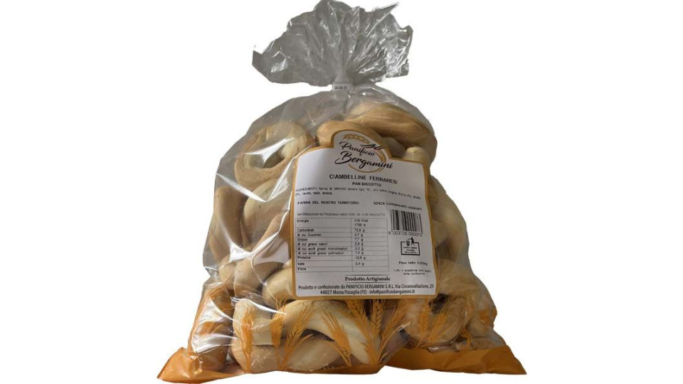 Ciambelline Ferraresi Panificio Bergamini 500 G