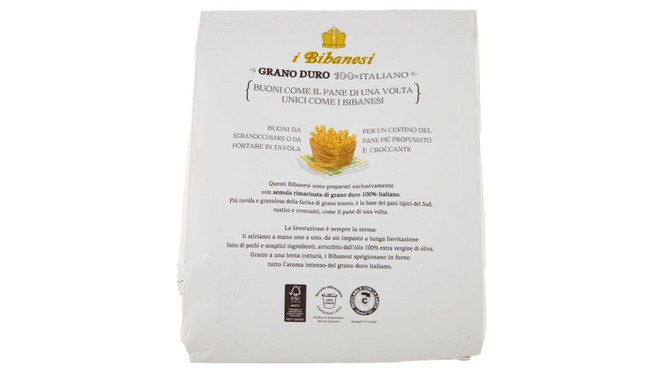 I Bibanesi Di Grano Duro 100% Italiano 280 G