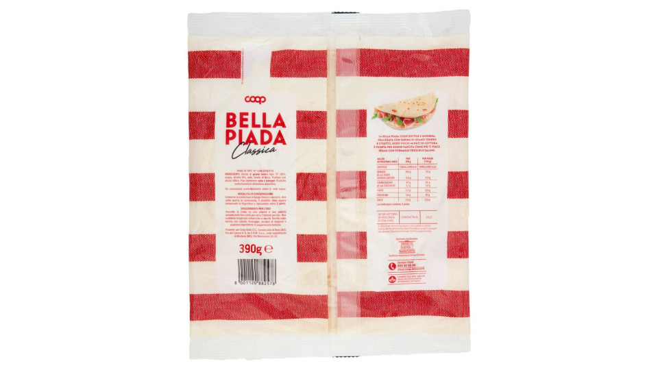 Piada Bella Piada Classica 3 X 130 G