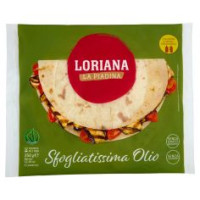 Loriana Sfogliatissima Olio 3 Piadine 350 G