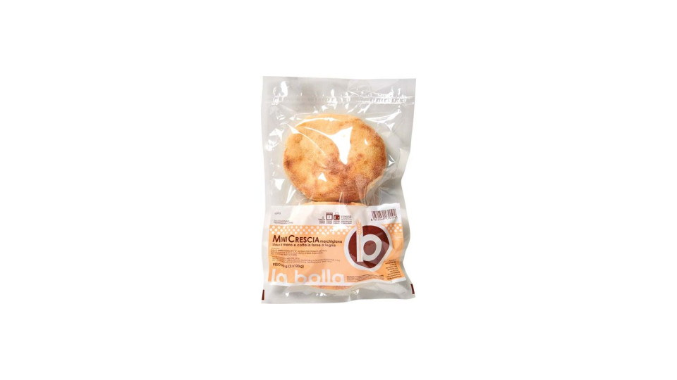 Mini Crescia Marchigiana 2 Pezzi La Bolla 120 G