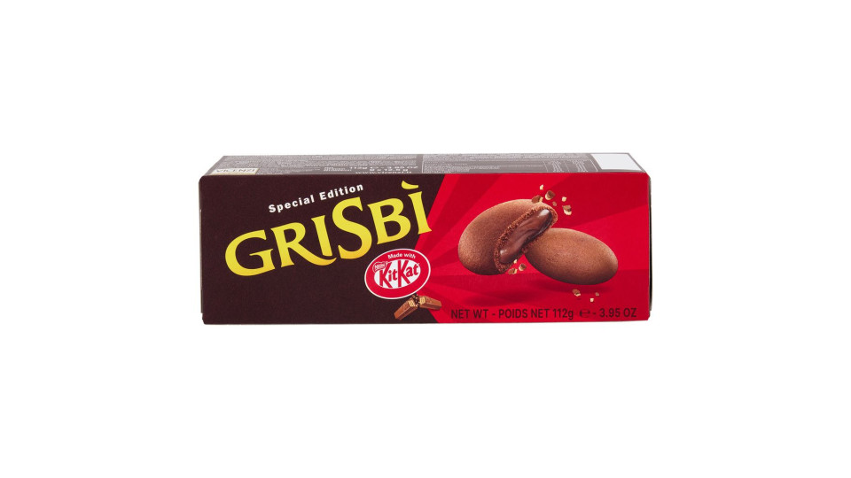 Grisbì Made With Kitkat 9 X 12,5 G