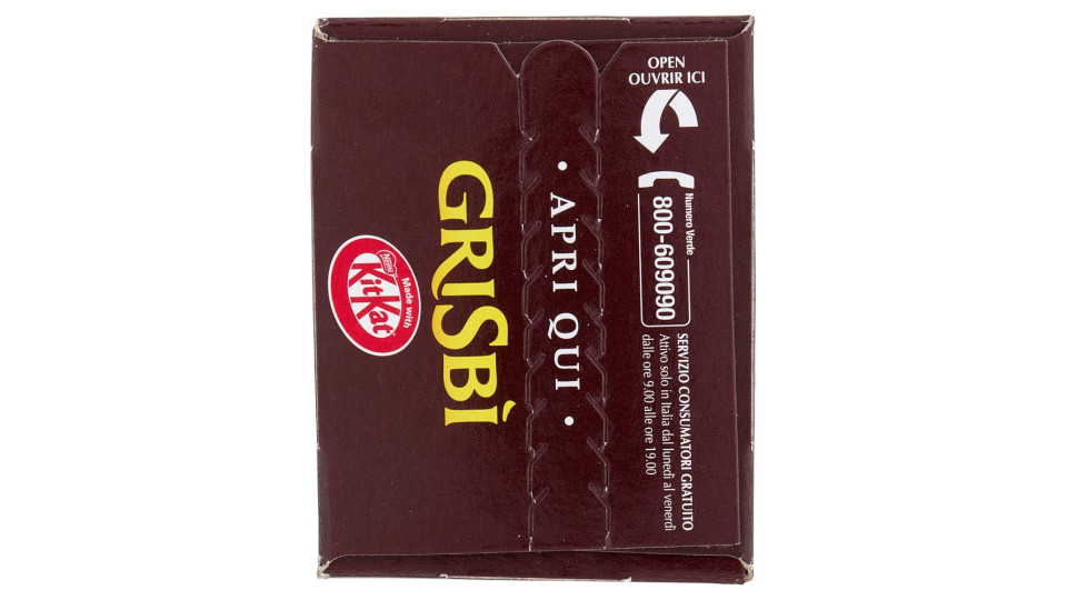 Grisbì Made With Kitkat 9 X 12,5 G