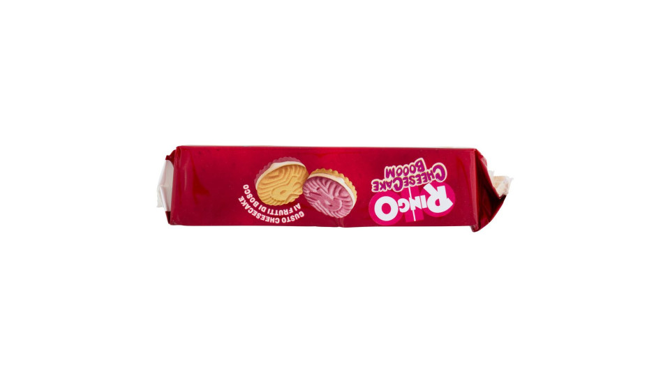 Ringo Cheesecake Biscotto Gusto Cheesecake Ai Frutti Di Bosco Limited Edition Snack 6 Porzioni 165g