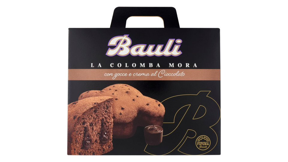Bauli La Colomba Mora Con Gocce E Crema Al Cioccolato 600 G