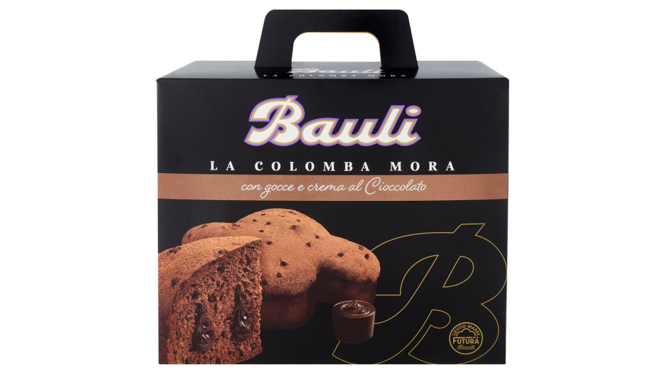 Bauli La Colomba Mora Con Gocce E Crema Al Cioccolato 600 G