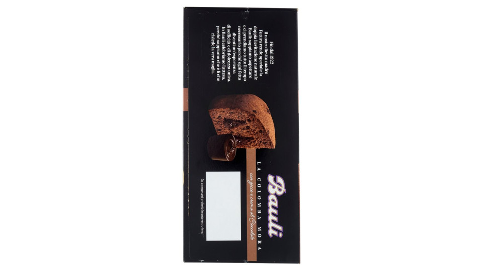 Bauli La Colomba Mora Con Gocce E Crema Al Cioccolato 600 G