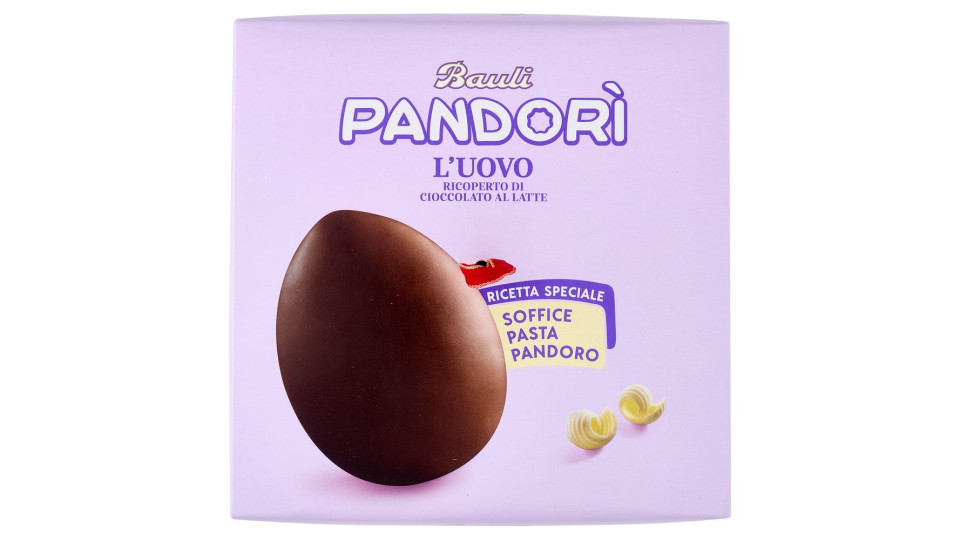 Bauli Pandorì L'uovo Ricoperto Di Cioccolato Al Latte 550 G