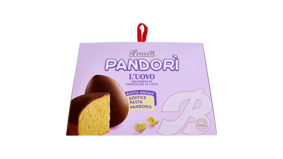 Bauli Pandorì L'uovo Ricoperto Di Cioccolato Al Latte 550 G