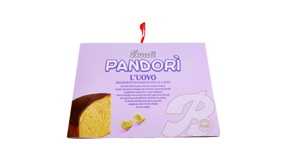 Bauli Pandorì L'uovo Ricoperto Di Cioccolato Al Latte 550 G
