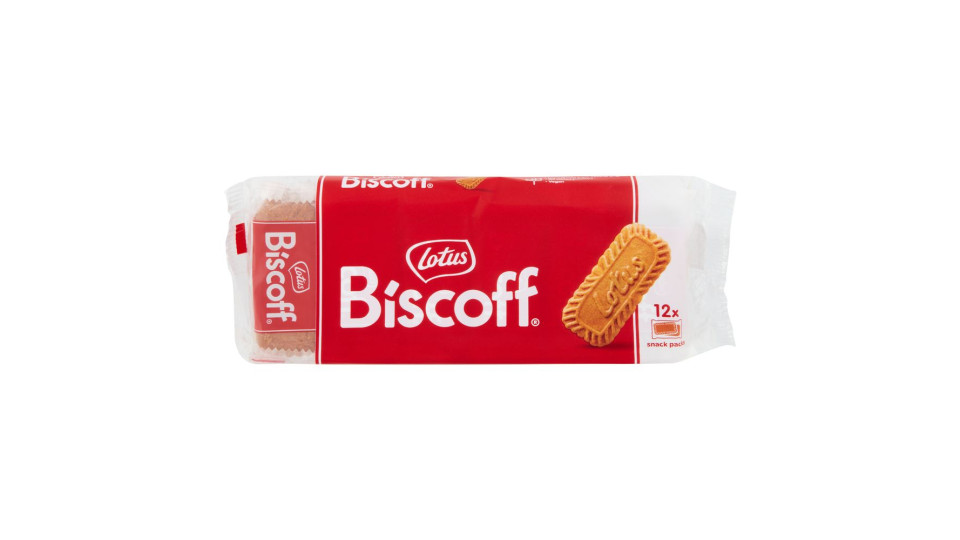 Lotus Biscoff 12 Snack Packs 186 G