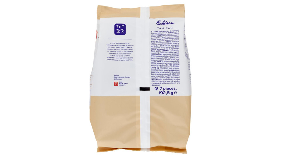 Bahlsen Tam Tam 7 X 27,5 G