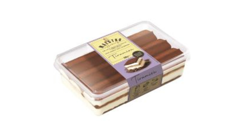 Maestro Bakery Tiramisù Con Crema Al Mascarpone E Savoiardi Al Caffè 500g