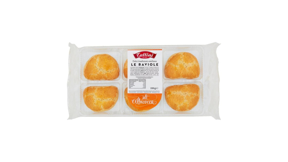 Tattini Le Raviole All'albicocca 220 G