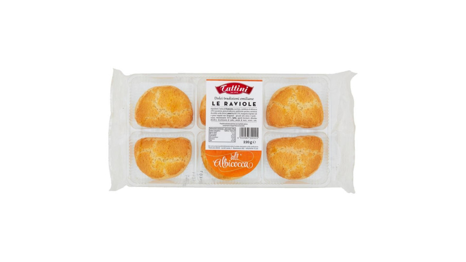 Tattini Le Raviole All'albicocca 220 G