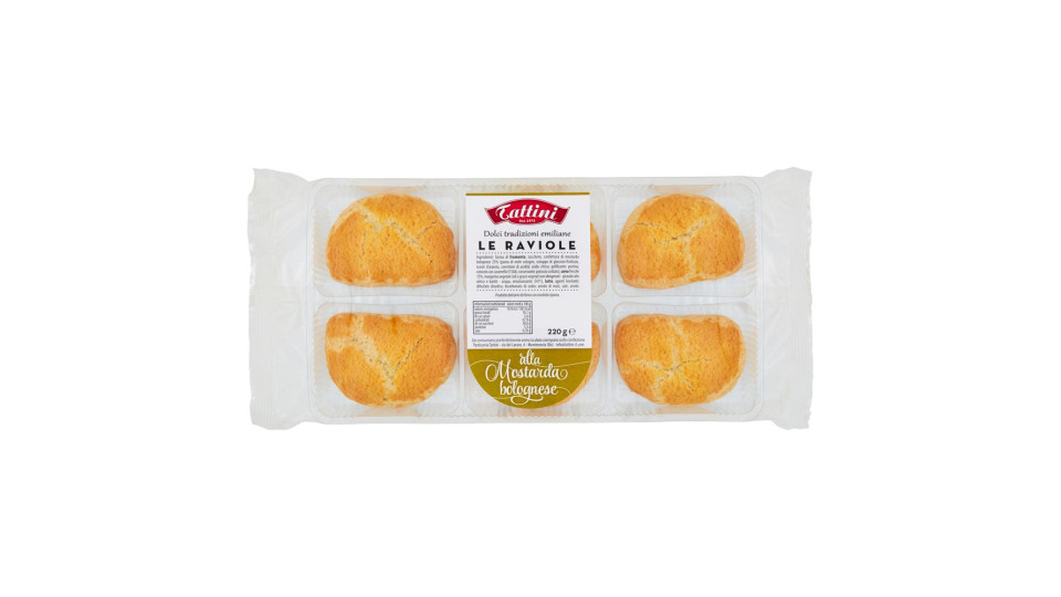 Tattini Le Raviole Alla Mostarda Bolognese 220 G