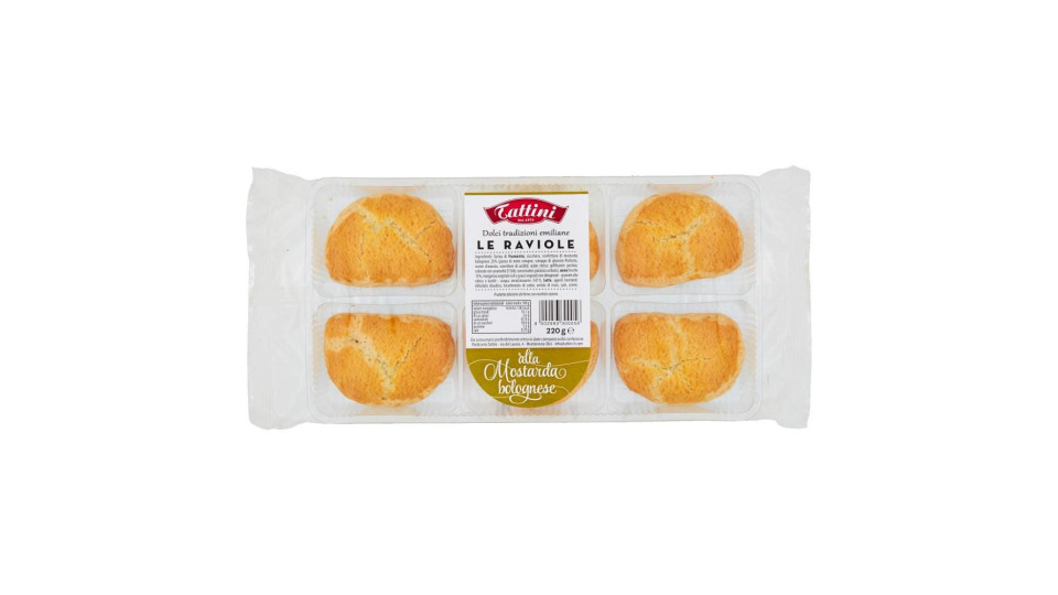 Tattini Le Raviole Alla Mostarda Bolognese 220 G