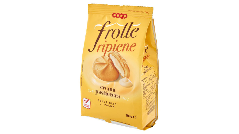Frolle Ripiene Crema Pasticcera 200 G