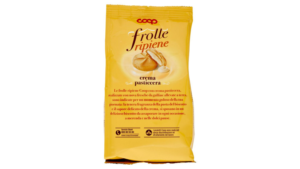 Frolle Ripiene Crema Pasticcera 200 G