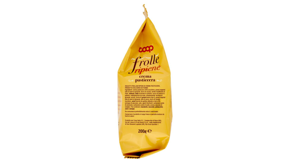 Frolle Ripiene Crema Pasticcera 200 G