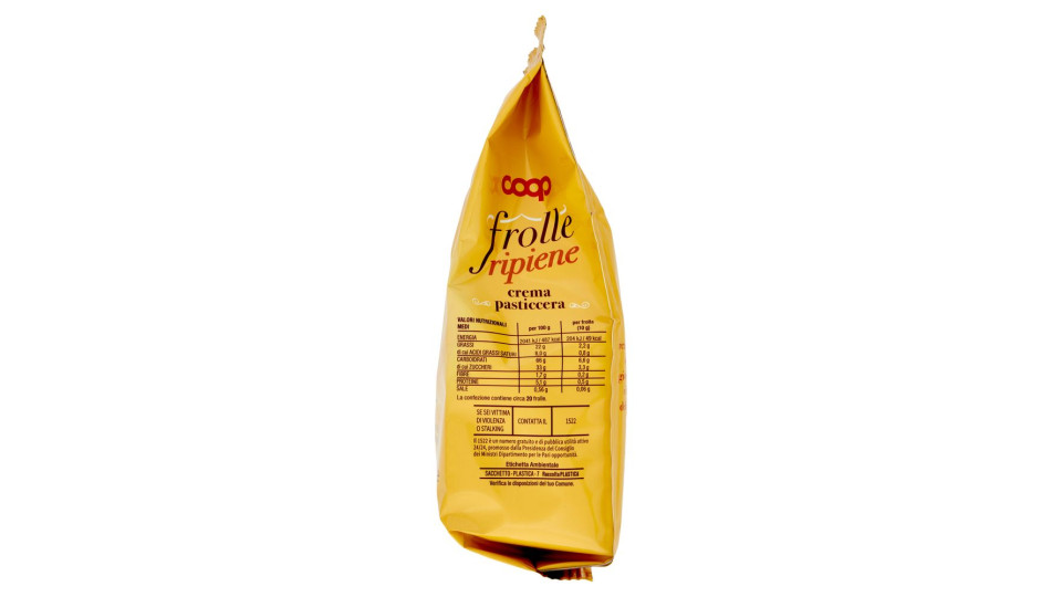 Frolle Ripiene Crema Pasticcera 200 G