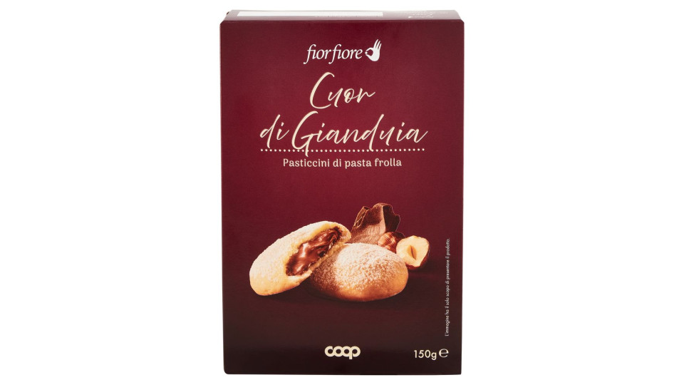 Cuor Di Gianduia Pasticcini Di Pasta Frolla 150 G