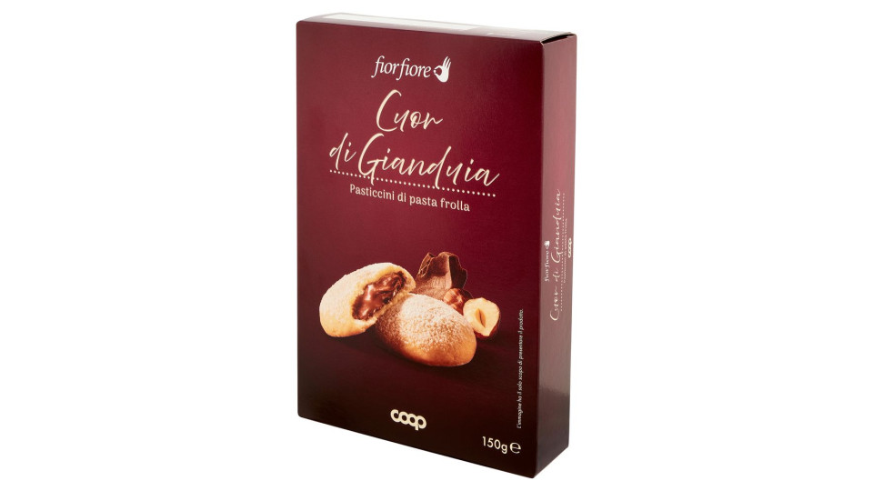 Cuor Di Gianduia Pasticcini Di Pasta Frolla 150 G