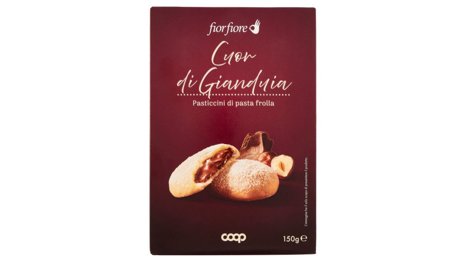 Cuor Di Gianduia Pasticcini Di Pasta Frolla 150 G