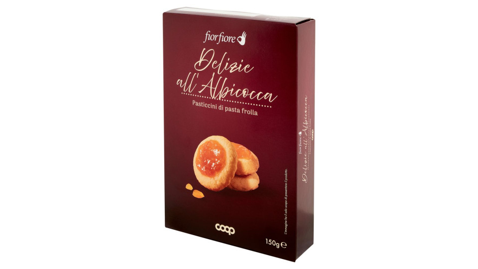 Delizie All'albicocca Pasticcini Di Pasta Frolla 150 G